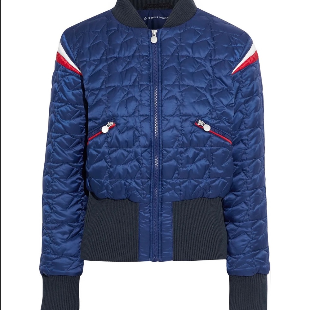 Perfect Moment Navy Ski Jacket , Large